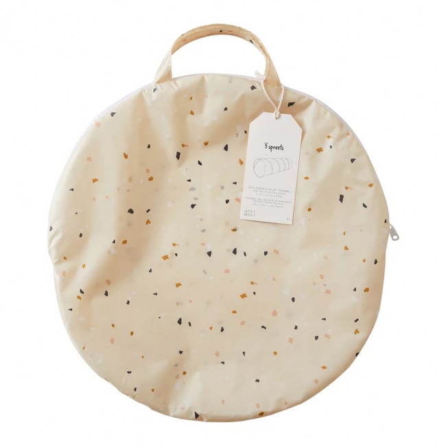 Tunel do Zabawy 3 Sprouts - Terrazzo Beige