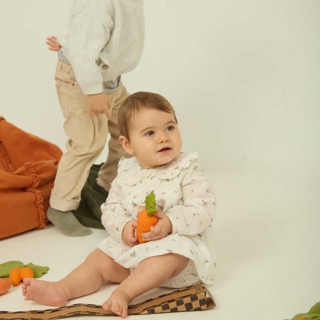 Samochodzik dla Niemowlaka Oli&Carol - Marchewka Cathy