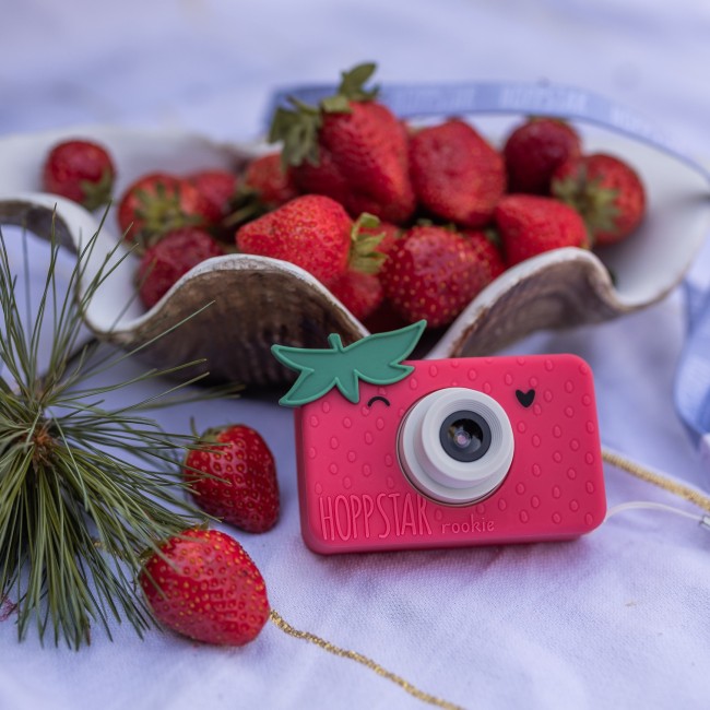 Aparat fotograficzny dla dzieci Hoppstar - Rookie Strawbella