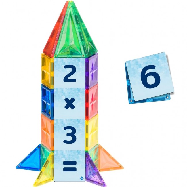 Nakładki na klocki magnetyczne COBLO - Cyfry 60 szt.