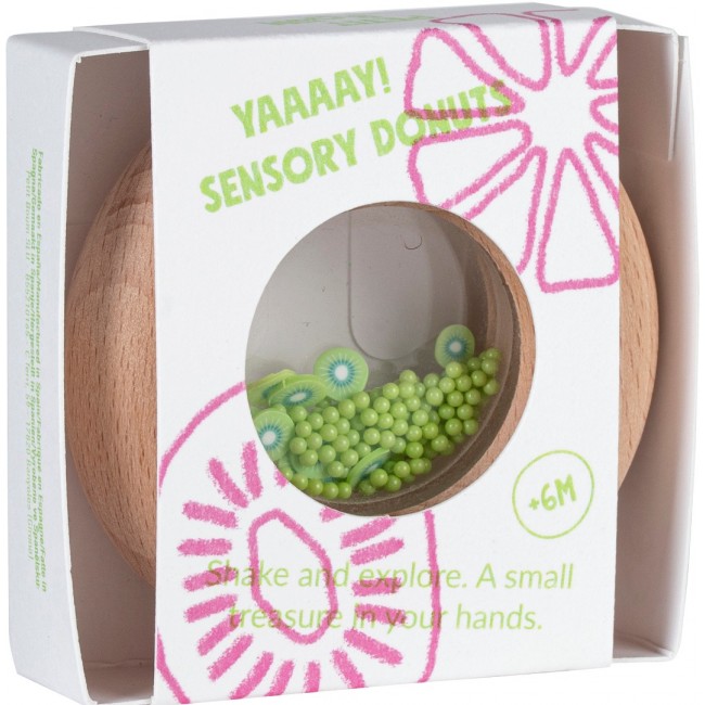 Grzechotka sensoryczna Petit Boum - Kiwi