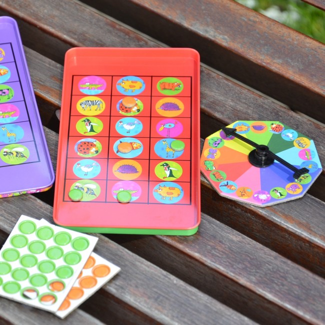 Podróżna gra magnetyczna The Purple Cow - Bingo
