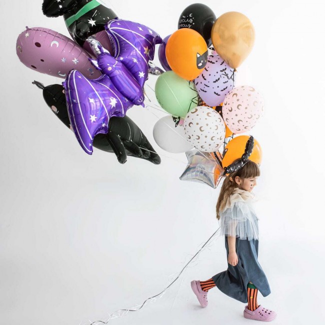 Balon foliowy Party Deco - Nietoperz 119,5 cm