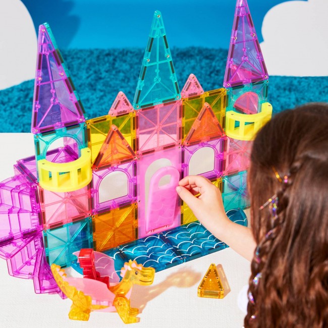 Klocki magnetyczne MAGNA-TILES - Zamek DLX 48 el.