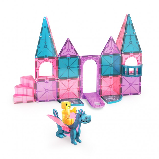 Klocki magnetyczne MAGNA-TILES - Zamek 25 el.