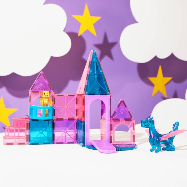 Klocki magnetyczne MAGNA-TILES - Zamek 25 el.