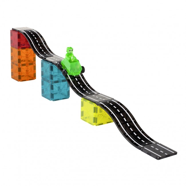 Klocki magnetyczne MAGNA-TILES - Downhill Duo 40 el.