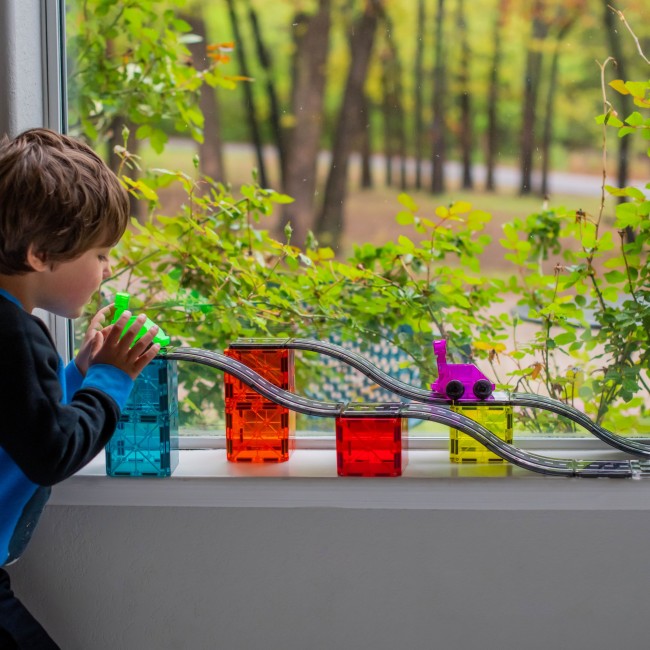 Klocki magnetyczne MAGNA-TILES - Downhill Duo 40 el.