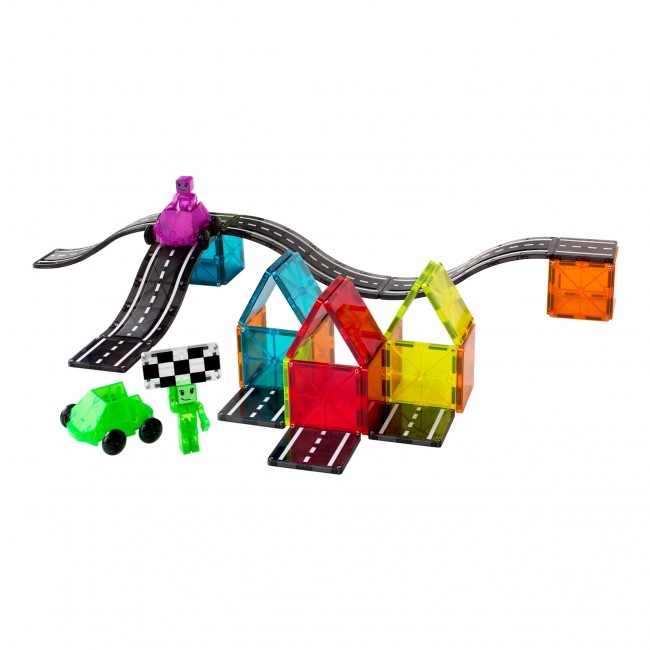 Klocki magnetyczne MAGNA-TILES - Downhill Duo 40 el.