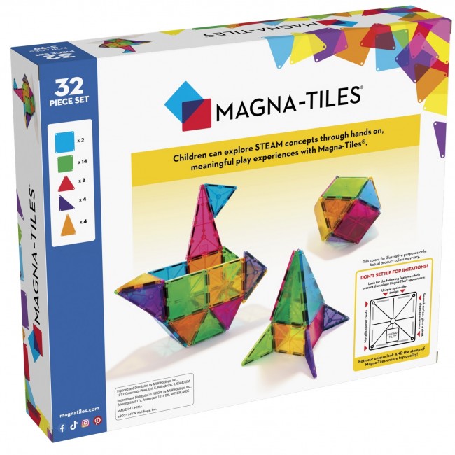 Klocki magnetyczne MAGNA-TILES - Classic 32 el.