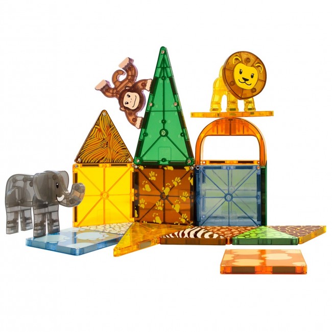 Klocki magnetyczne MAGNA-TILES - Safari Animals 25 el.