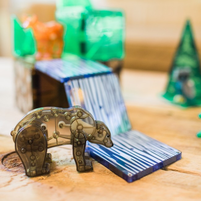 Klocki magnetyczne MAGNA-TILES - Forest Animals 25 el.