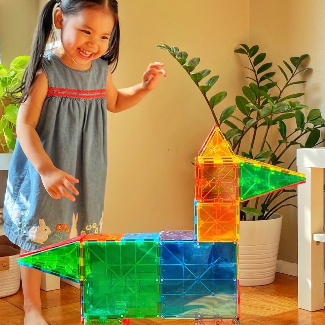 Klocki magnetyczne MAGNA-TILES - Classic 100 el.