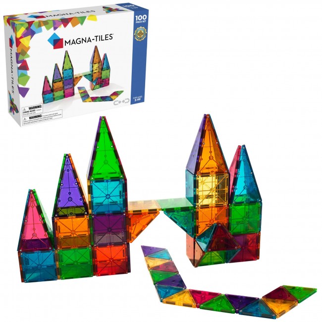 Klocki magnetyczne MAGNA-TILES - Classic 100 el.