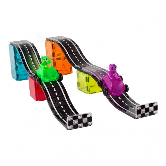 Klocki magnetyczne MAGNA-TILES - Downhill Duo 40 el.