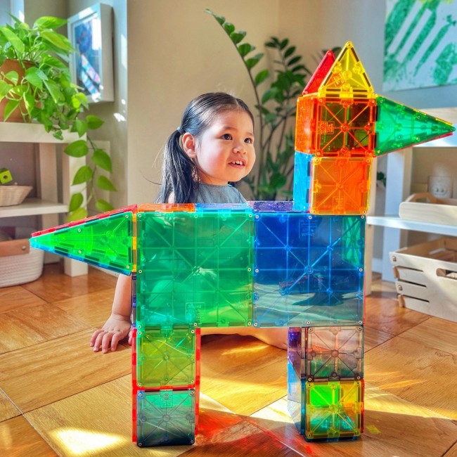 Klocki magnetyczne MAGNA-TILES - Classic 100 el.