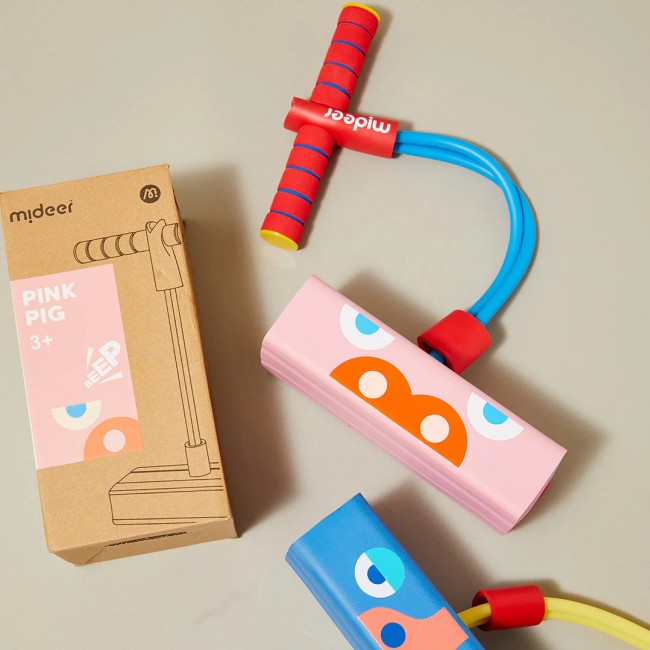 Skoczek Pogo z dźwiękiem mideer