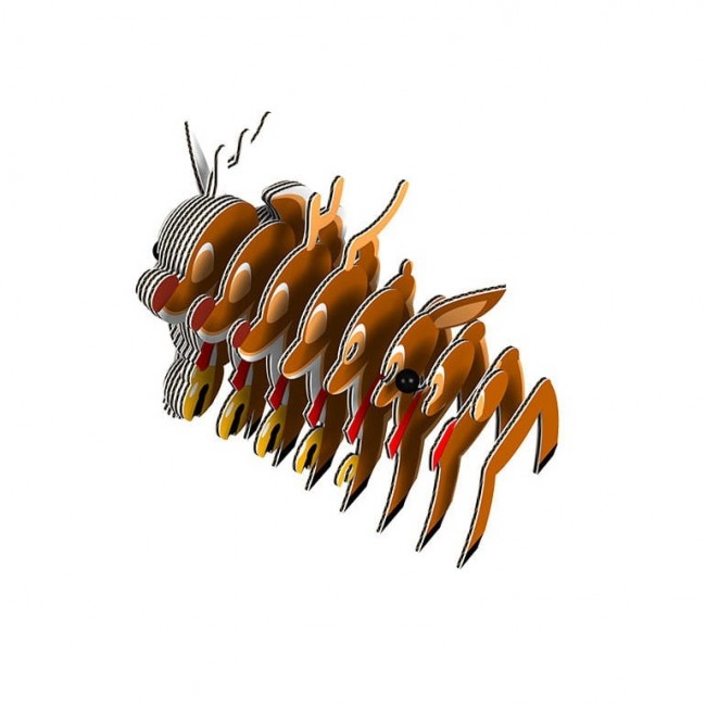 Eko Układanka 3D Eugy - Renifer