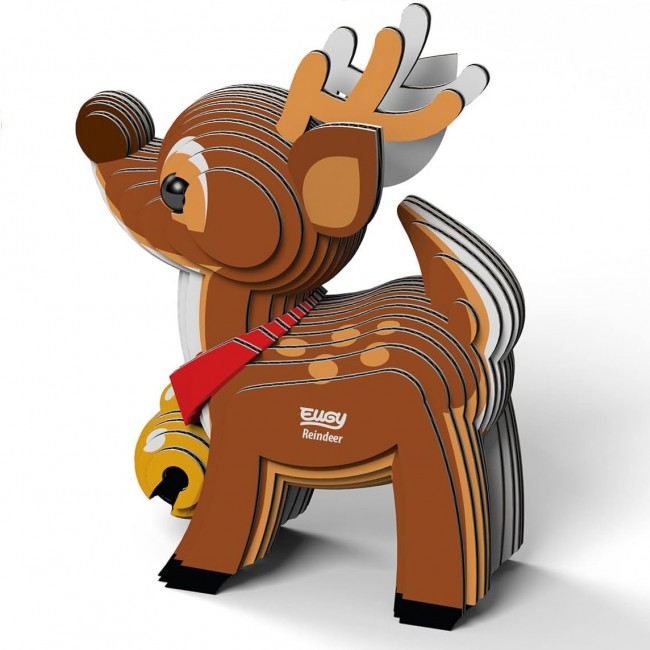 Eko Układanka 3D Eugy - Renifer