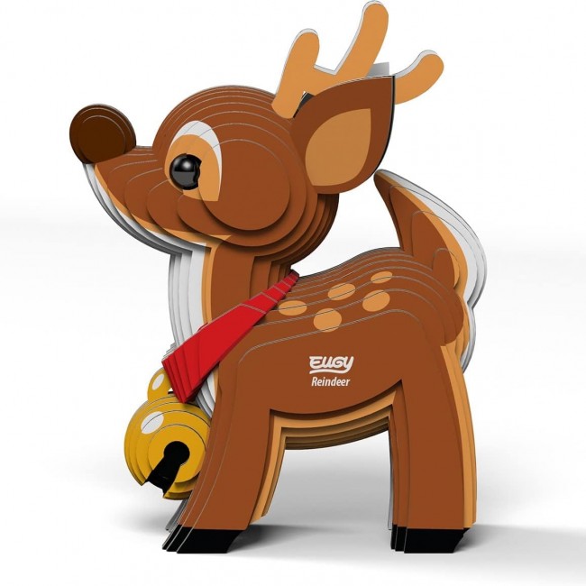 Eko Układanka 3D Eugy - Renifer