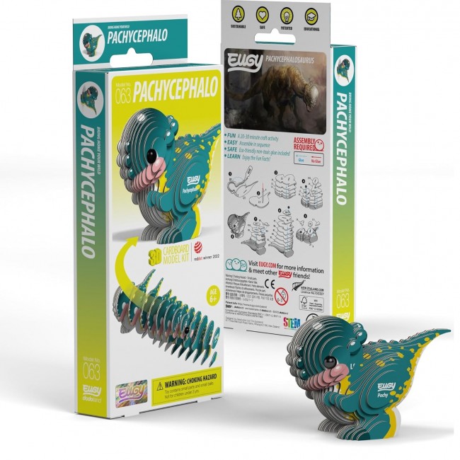 Eko Układanka 3D Eugy - Pachycefalozaur
