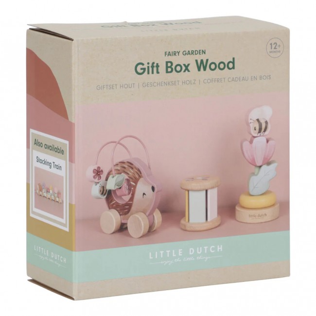 Drewniany zestaw prezentowy Little Dutch - Fairy Garden