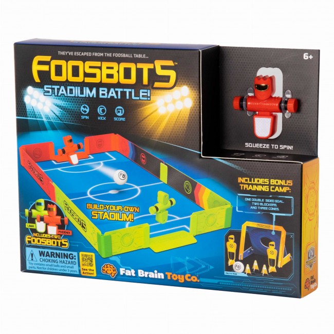 Piłkarzyki Foosbots Fat Brain Toys - Boisko do gry