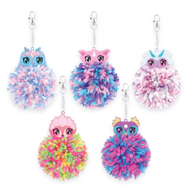 Zestaw kreatywny do robienia breloczków 5 szt. Nebulous Stars 8+