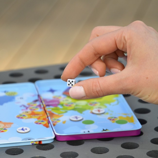 Podróżna gra magnetyczna The Purple Cow - Wyścig dookoła świata