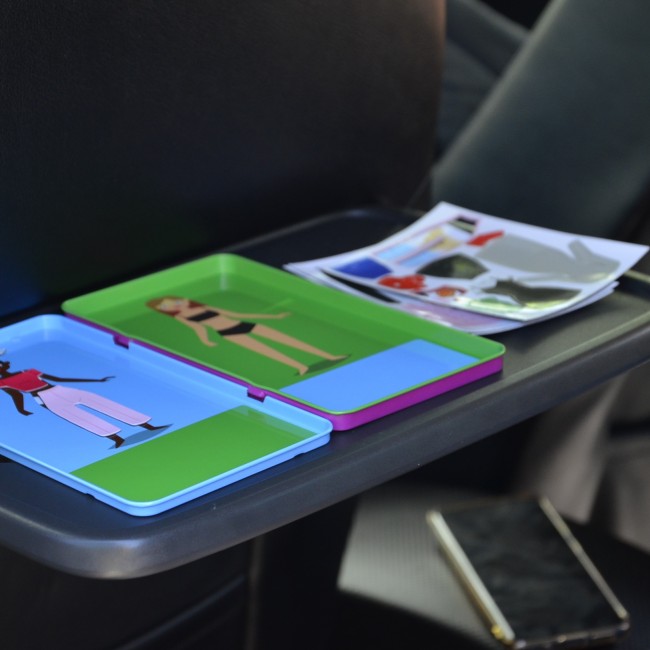 Podróżna gra magnetyczna The Purple Cow - Ubieranki