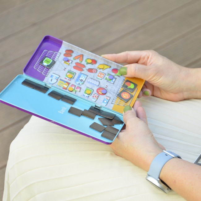 Podróżna gra magnetyczna The Purple Cow - Lotto zakupy