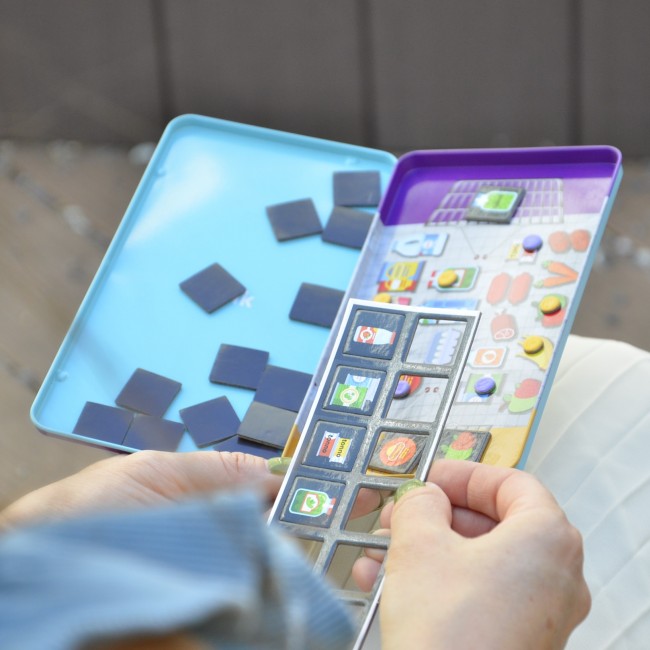 Podróżna gra magnetyczna The Purple Cow - Lotto zakupy