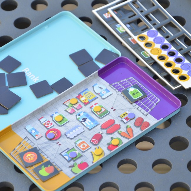 Podróżna gra magnetyczna The Purple Cow - Lotto zakupy