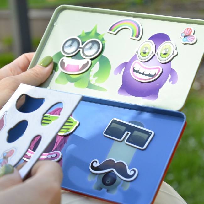 Podróżna gra magnetyczna The Purple Cow - Fabryka Potworów