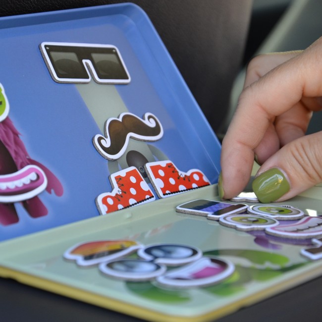 Podróżna gra magnetyczna The Purple Cow - Fabryka Potworów