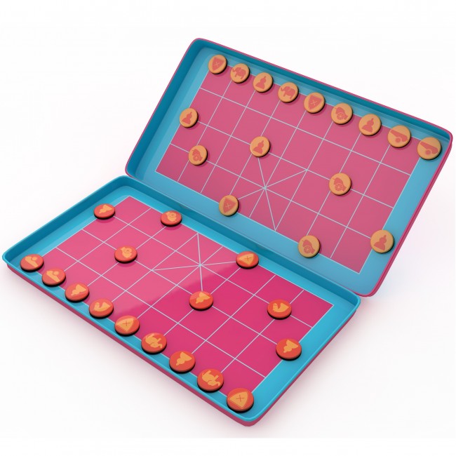 Podróżna gra magnetyczna The Purple Cow - Chińskie Szachy