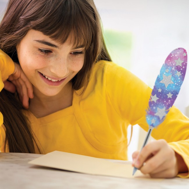 Długopis z kolorowym piórkiem Nebulous Stars - Estrella