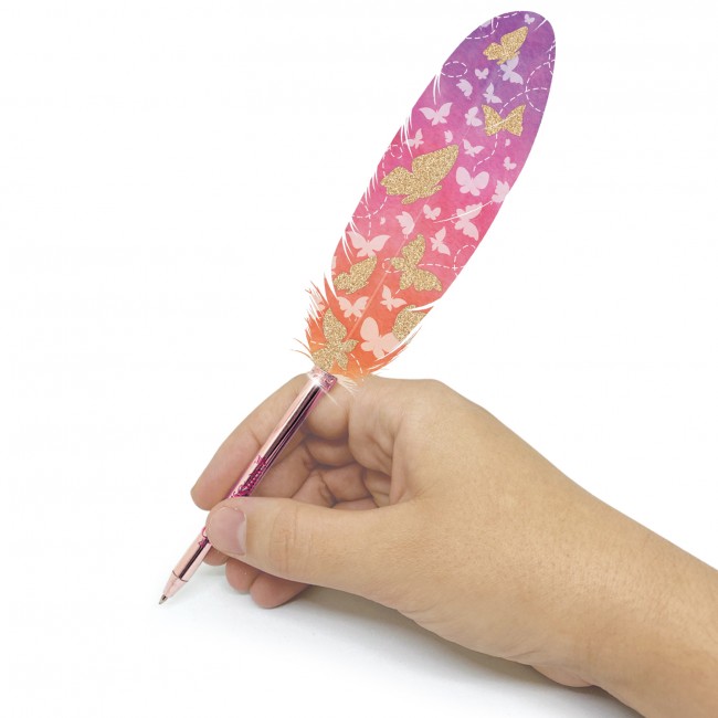 Długopis z kolorowym piórkiem Nebulous Stars - Orelia