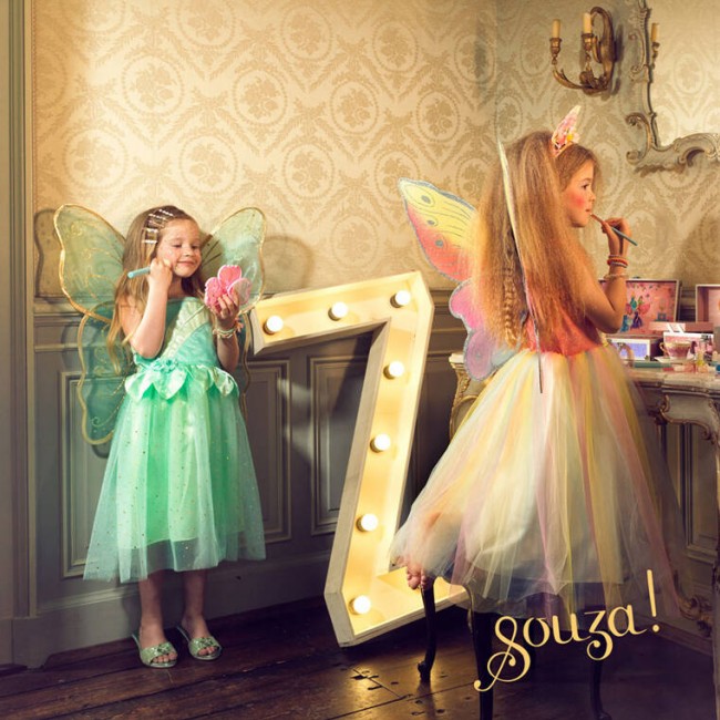 Przebranie Souza! - Sukienka i skrzydła motyla wróżka Camille 3-4 lata