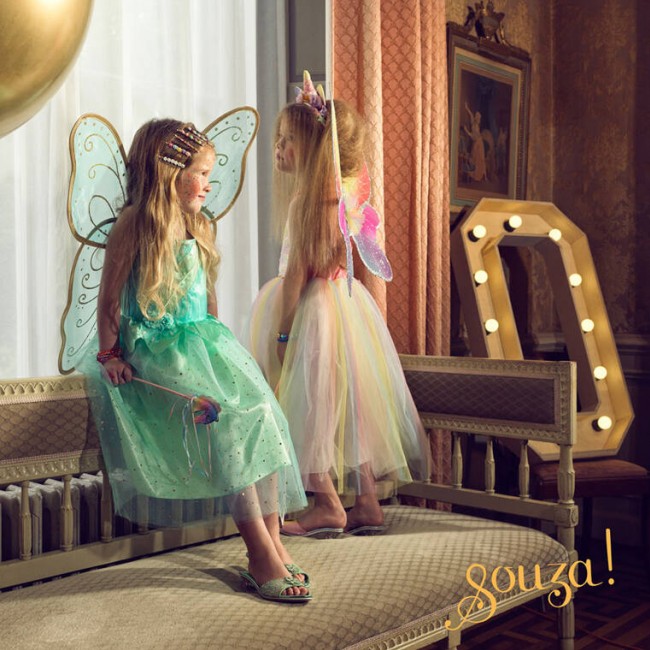 Przebranie Souza! - Sukienka i skrzydła motyla wróżka Camille 3-4 lata