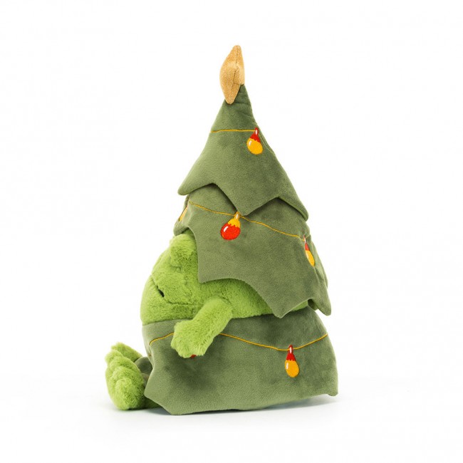 Pluszowa Deszczowa Żaba Jellycat - Ricky Choinka 16 cm