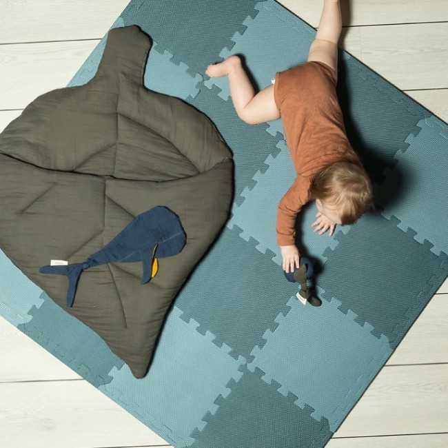 OUTLET Mata piankowa 100x100cm That's Mine - Blue