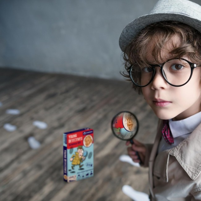 Zestaw do robienia eksperymentów The Purple Cow Einstein - Młody Detektyw