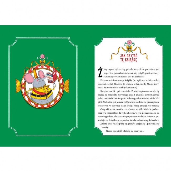 Książka "Dziadek do orzechów i świąteczne machlojki Mysiego Króla" Wydawnictwo Świetlik