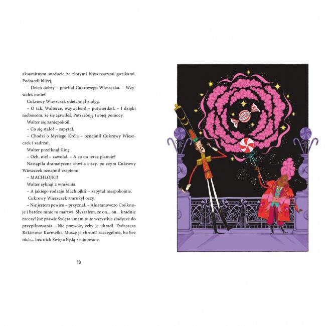 Książka "Dziadek do orzechów i świąteczne machlojki Mysiego Króla" Wydawnictwo Świetlik