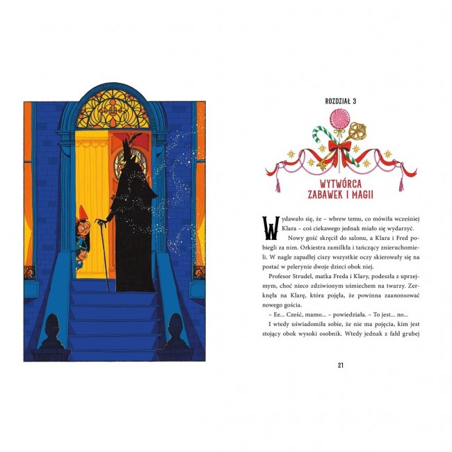 Książka "Dziadek do orzechów i świąteczne machlojki Mysiego Króla" Wydawnictwo Świetlik