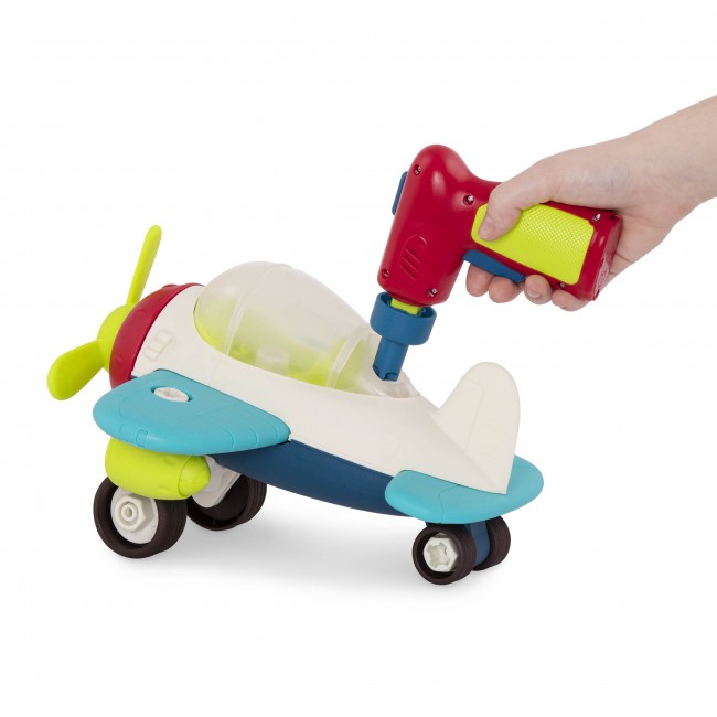 Samolot do skręcania z wiertarką na baterie B. Toys