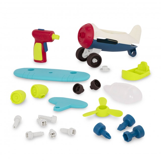 Samolot do skręcania z wiertarką na baterie B. Toys