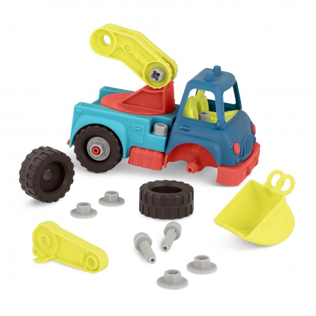 Ciężarówka do skręcania z wiertarką na baterie B. Toys