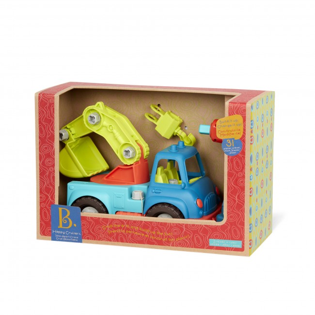 Ciężarówka do skręcania z wiertarką na baterie B. Toys